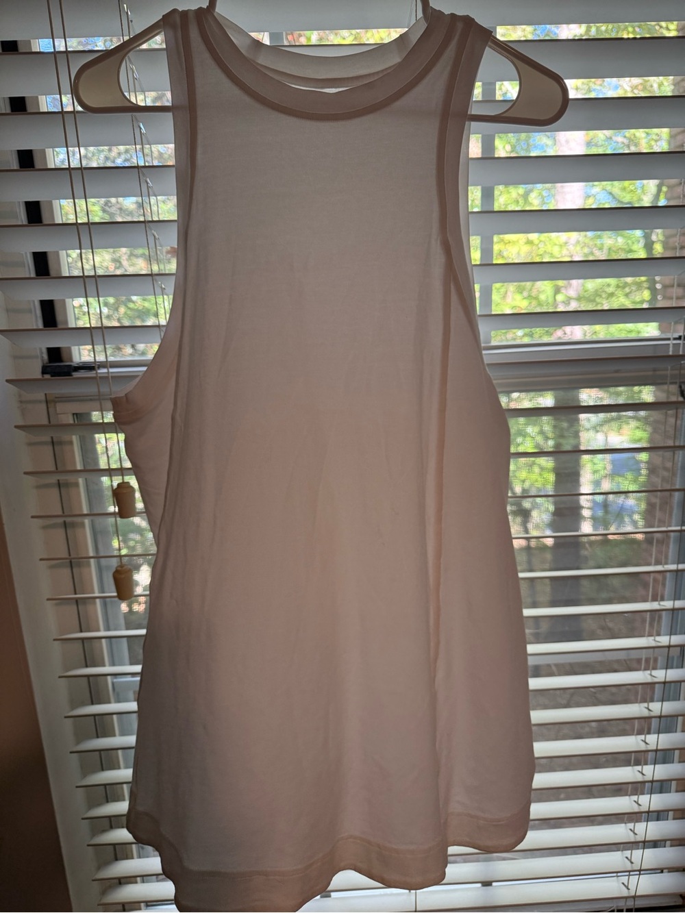 lululemon athletica Women's Light Cream Tank Top